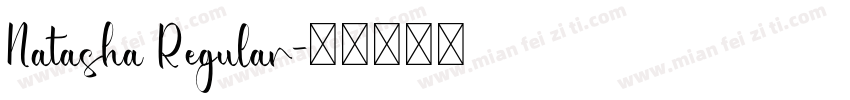 Natasha Regular字体转换